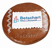 Lebkuchen mit Fotodruck rund 22 cm